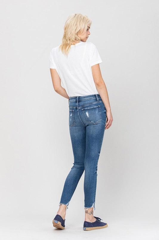 High-Rise Skinny Ankle Jeans - Studio 653