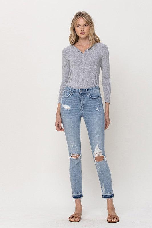 Mid-Rise Crop Skinny Jean - Studio 653