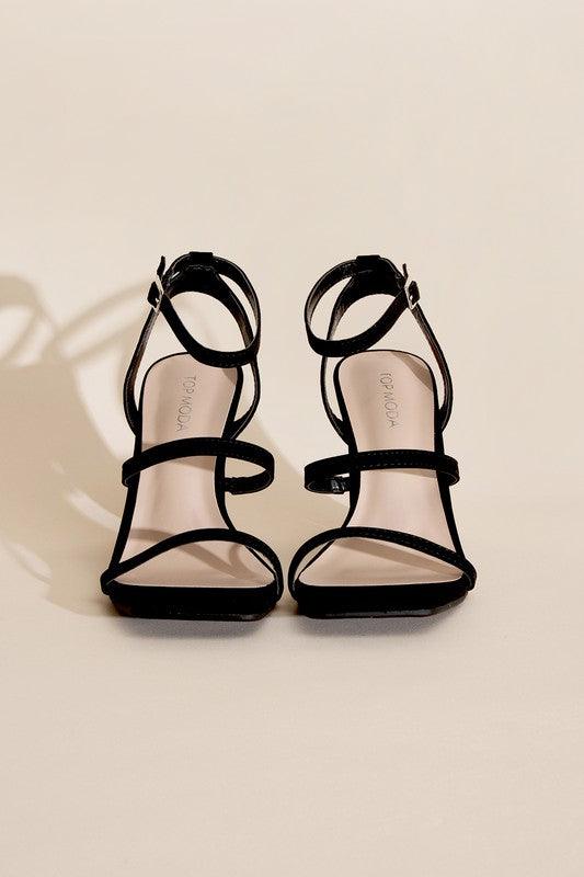 Devin Ankle Strap Heels - Studio 653