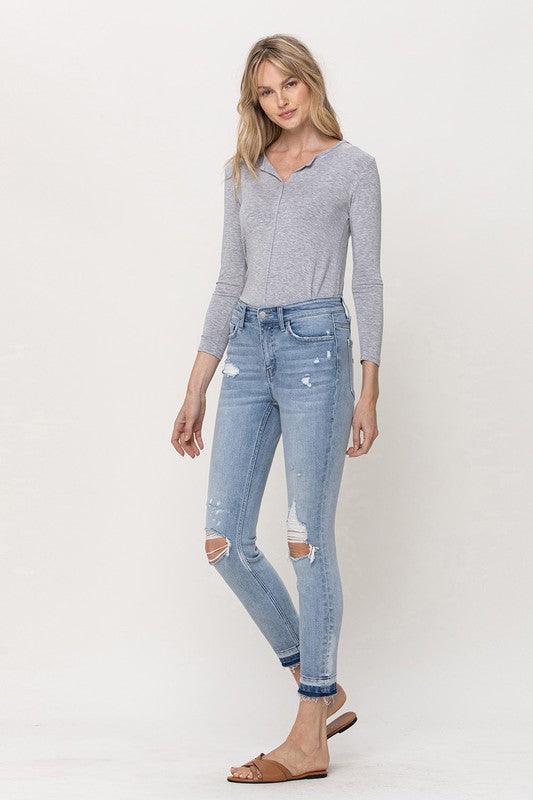 Mid-Rise Crop Skinny Jean - Studio 653