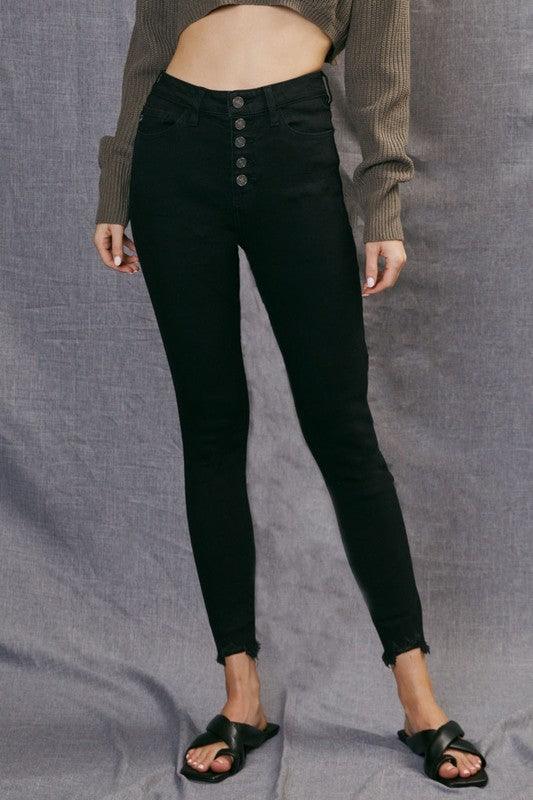 Black Stone High-Rise Super Skinny Jean - Studio 653