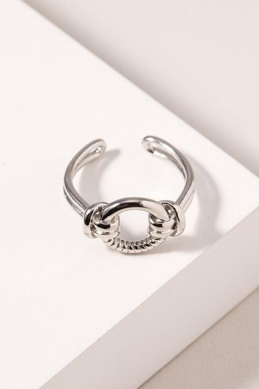 Circle Knot Open Ring - Studio 653