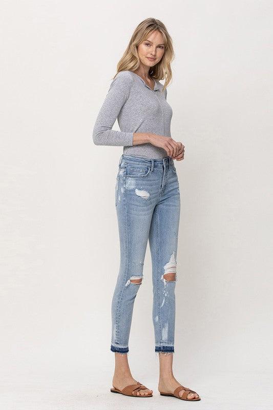 Mid-Rise Crop Skinny Jean - Studio 653