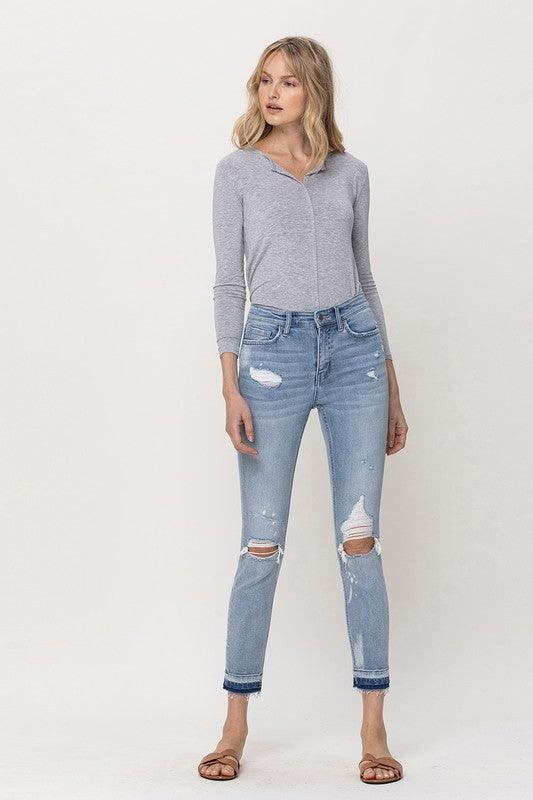 Mid-Rise Crop Skinny Jean - Studio 653